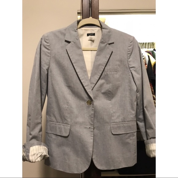 J. Crew Jackets & Blazers - {J.Crew} Women’s Light Blue Blazer